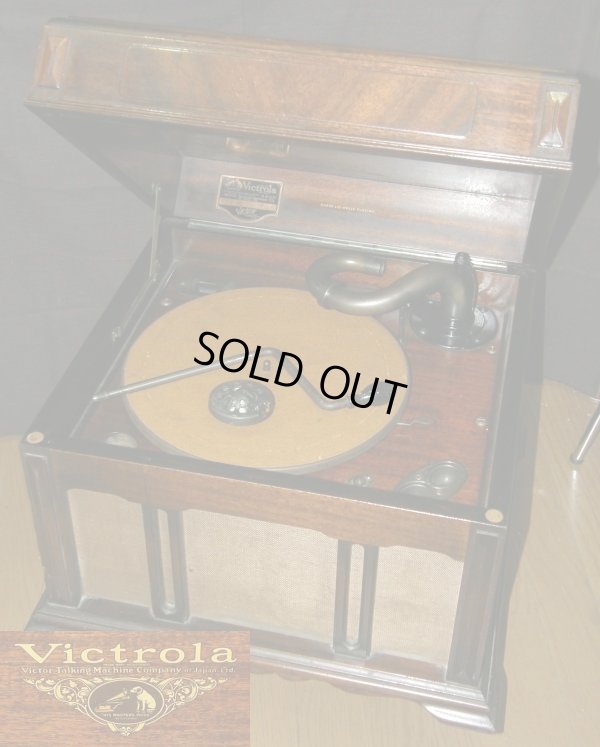 画像1: VICTOR（ビクター）／Victrola（ビクトローラ）VV1-90卓上蓄音機／完動品