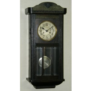 画像: 独）KIENZLE（キンツレ）／７インチスリゲル掛け時計／完動品